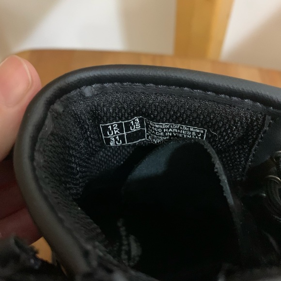 Kids Doc Marten harness boots. Worn approximately 4 times. - Picture 3 of 4